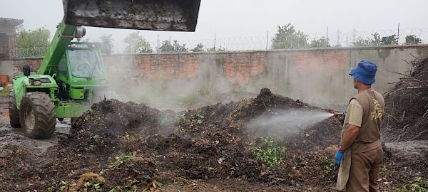 2014 - Italy, 25 tons of Bokashi